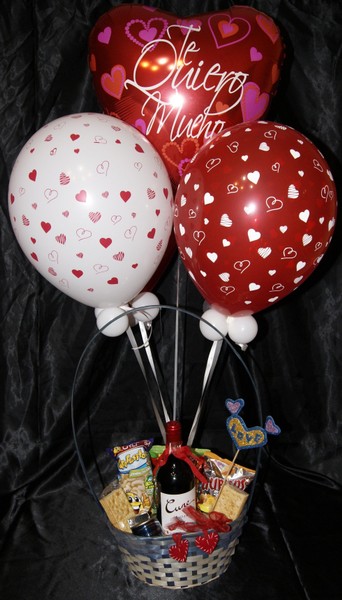 Regalos para San Valentín - Decoración con Globos, Regalos y Desayunos